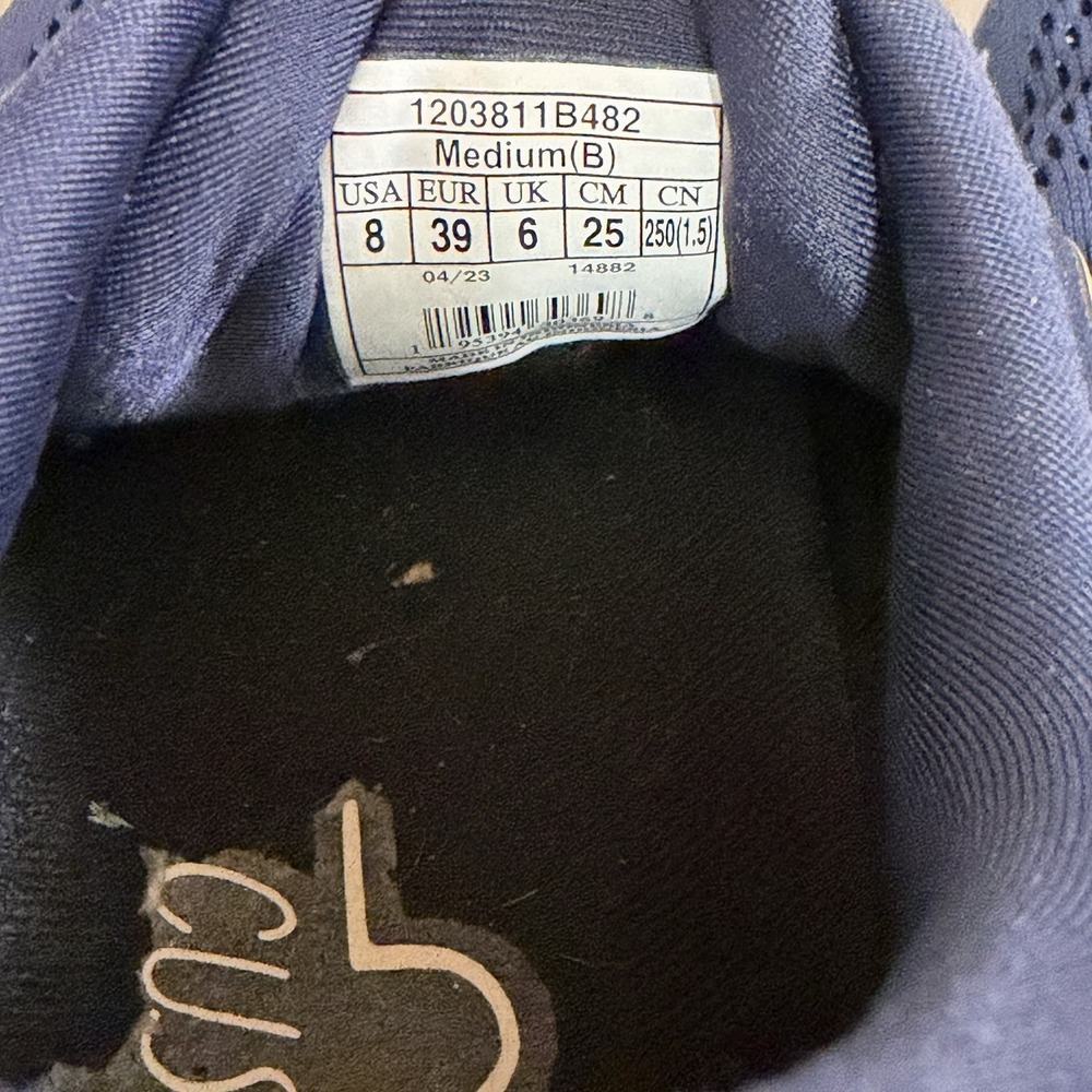 Brooks Adrenaline GTS 23 Navy Womens Size 8 Medium Running Shoes 1203811B482 - Picture 7 of 8